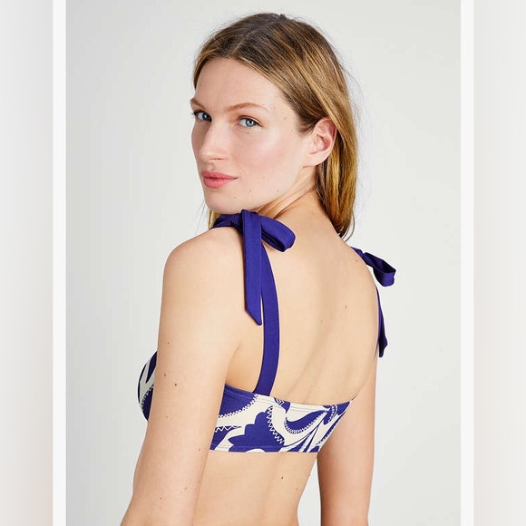 Kate Spade Shoulder Bowtie 2 piece swim - Picture 3 of 12